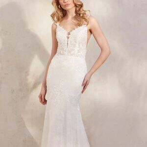 Adore by Justin Alexander Nova 11256 Wedding Gown Size 16